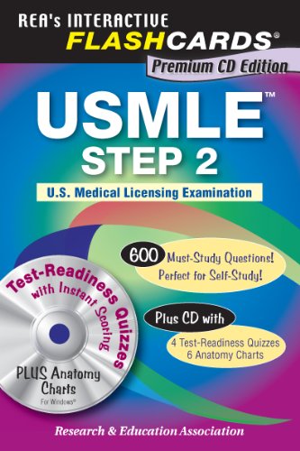 Usmle Step 2 Premium Edition Flashcard Book W/Cdrom (Flash Card Books)