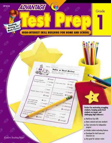 Test Prep Gr. 1 (Advantage Workbooks),Used