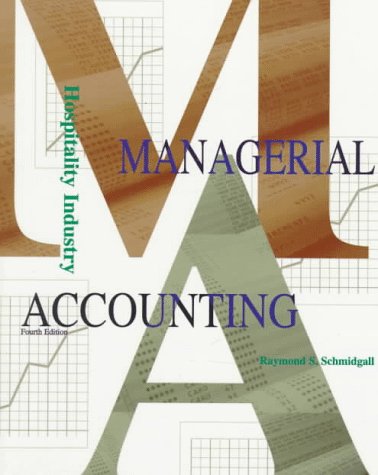 Hospitality Industry Managerial Accounting,Used