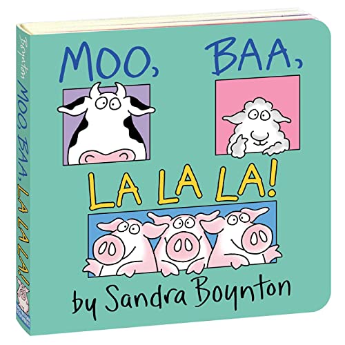 Boynton's Greatest Hits The Big Blue Box (Boxed Set): Moo, Baa, La La La!; A to Z; Doggies; Blue Hat, Green Hat,Used