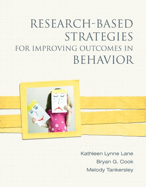 ResearchBased Strategies for Improving Outcomes in Behavior,Used