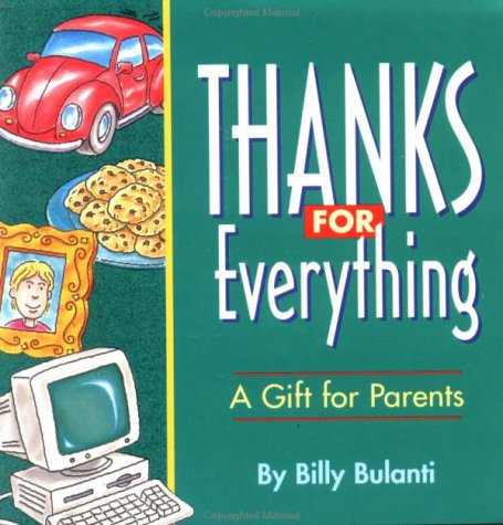 Thanks for Everything: A Gift for Parents,Used