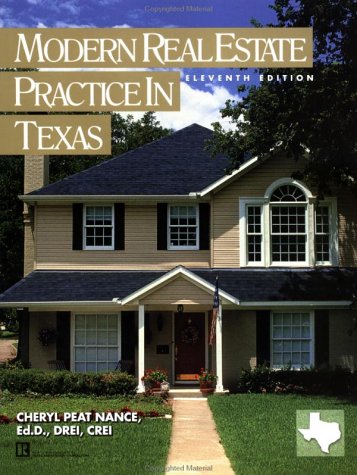 Modern Real Estate Practice in Texas, 11th Edition by Real Estate Education Co - Essential Guide for Texas Real Estate Professionals