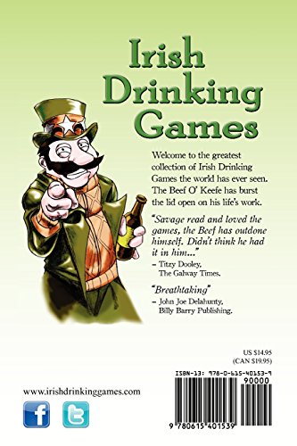 Irish Drinking Games: by the Beef O' Keefe,Used