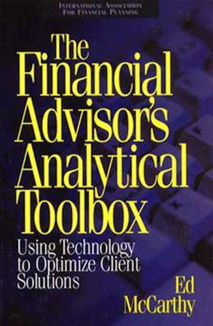 The Financial Advisor's Analytical Toolbox,Used