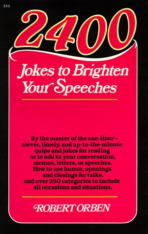 2400 Jokes to Brighten Your Speeches,Used