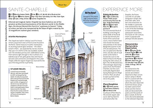 DK Eyewitness Paris Mini Map and Guide (Pocket Travel Guide),Used