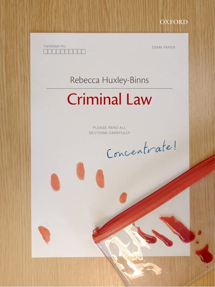 Criminal Law Concentrate,Used
