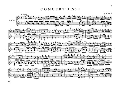 Brandenburg Concertos, Vol. 1 (Kalmus Edition, Vol 1),Used