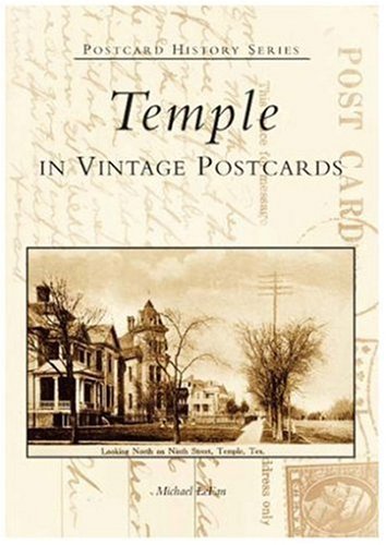 Temple in Vintage Postcards (TX) (Postcard History Series),Used