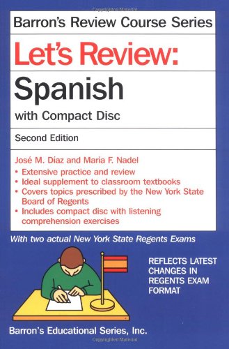 Let's Review Spanish: with Compact Disc,Used