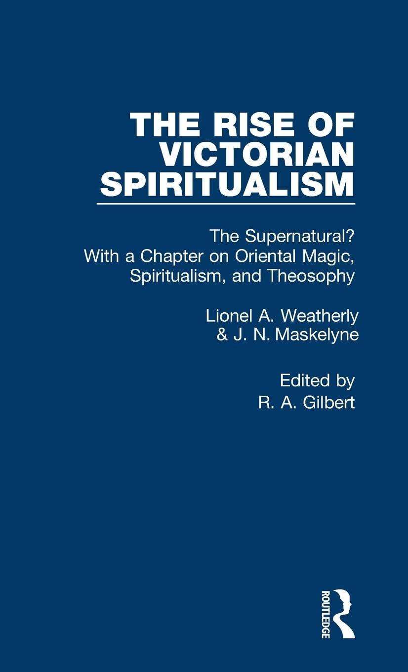 Supernatural V8 (Rise Of Victorian Spiritualism, 8),Used
