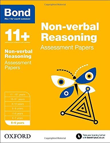 Bond 11+: Assessment Papers, 56 years Bundle: English, Maths, Nonverbal Reasoning, Verbal Reasoning,Used