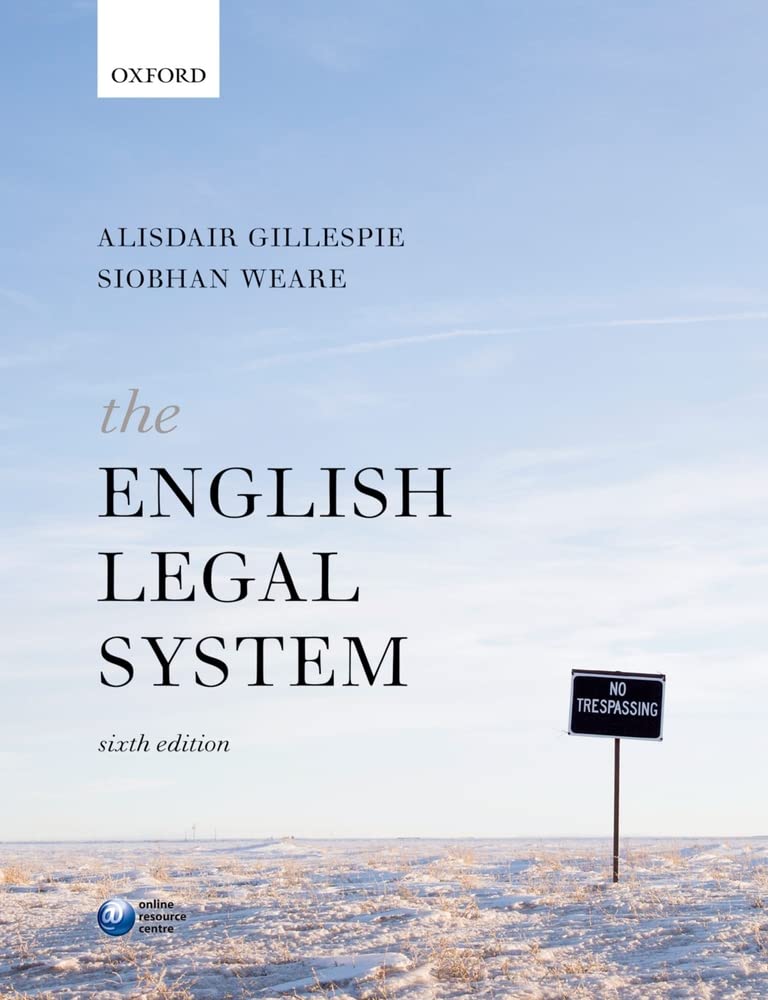 The English Legal System,Used