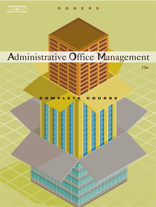 Administrative Office Management, Complete Course,Used