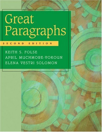 Great Paragraphs,Used