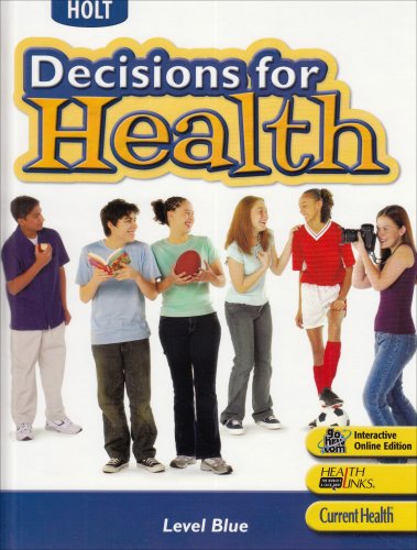 Decisions For Health, Level Blue,Used