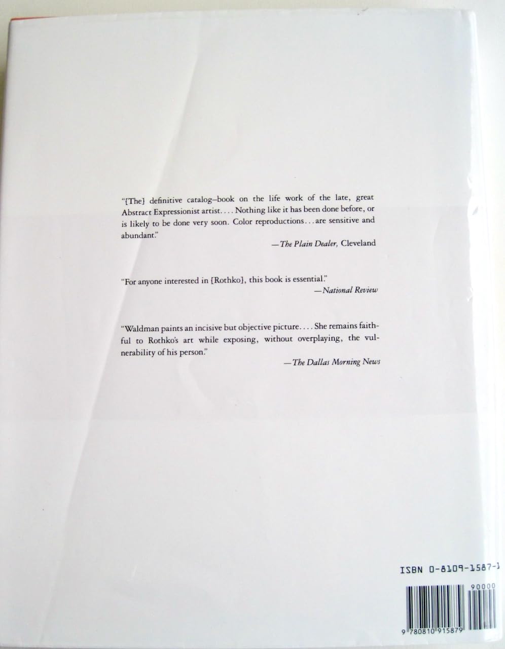 Mark Rothko: A Retrospective,New