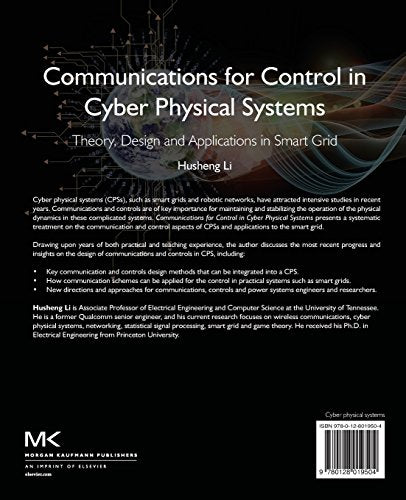 Communications for Control in Cyber Physical Systems: Theory, Design and Applications in Smart Grids,Used