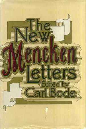 The New Mencken Letters,Used