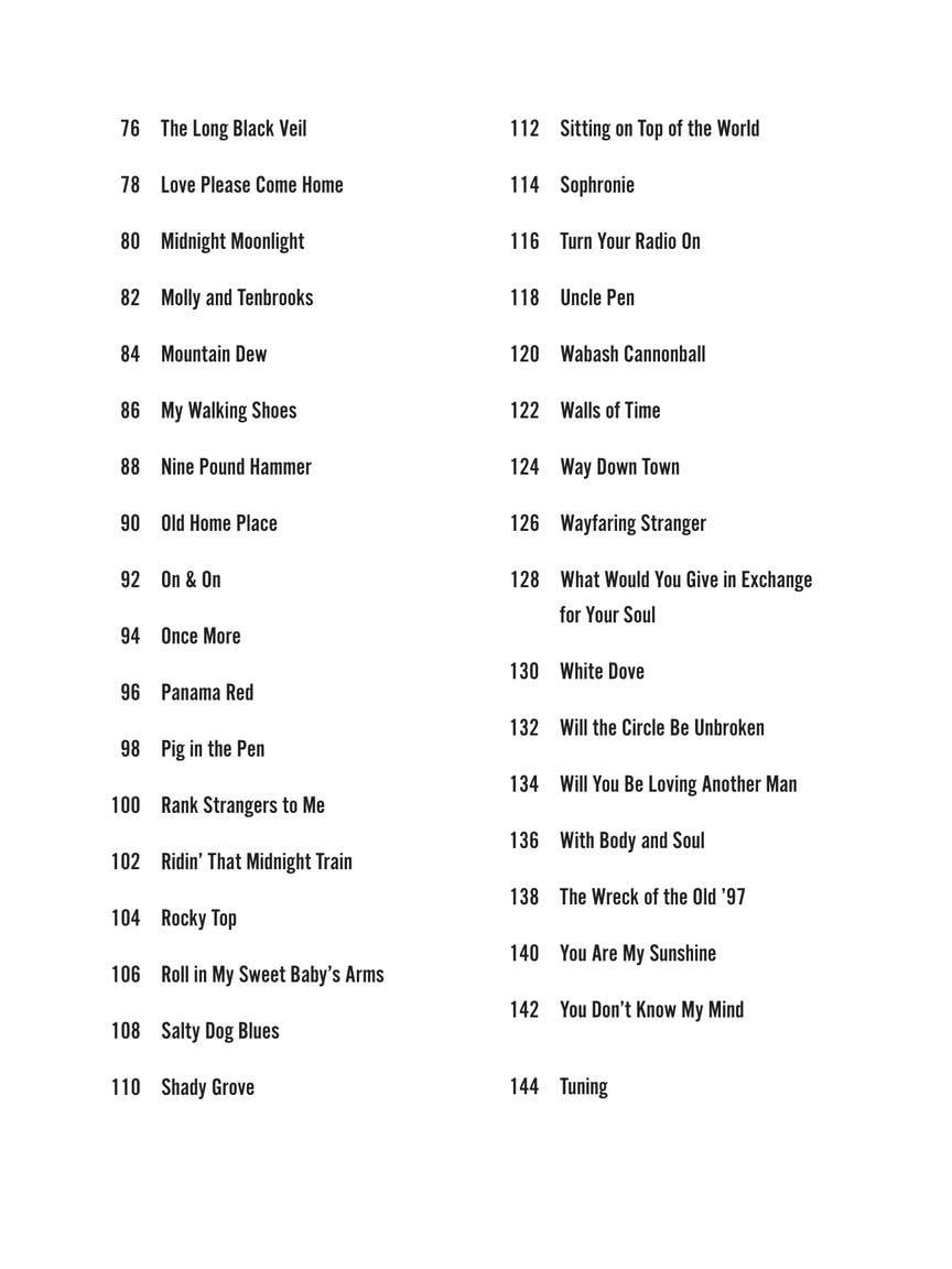 Bluegrass Songs Strum Together: Songbook for any combination of standard ukulele, baritone ukulele, guitar, mandolin, and banj,New