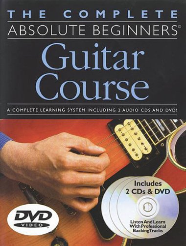 The Complete Absolute Beginners Guitar Course: Book/2CD/DVD Pack,Used