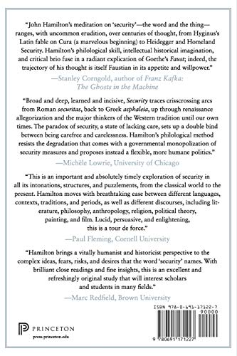 Security: Politics, Humanity, and the Philology of Care (Translation/Transnation, 34),Used