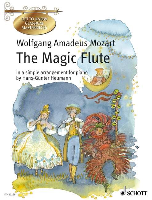 The Magic Flute in a Simple Arrangement for Piano,Used