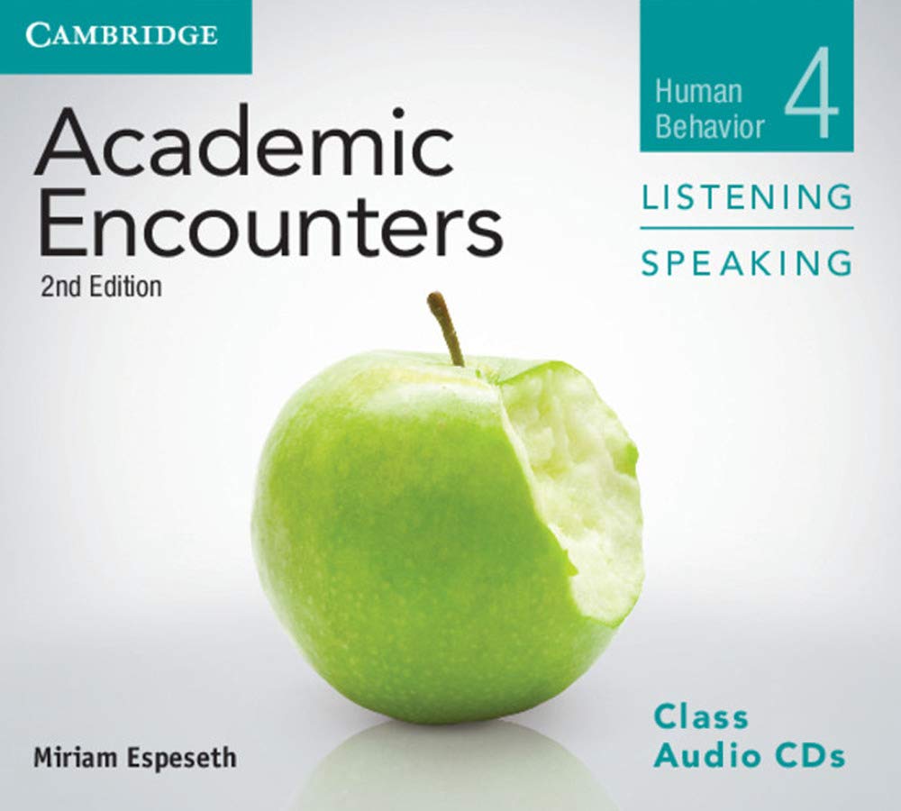 Academic Encounters Level 4 Class Audio CDs (3) Listening and Speaking,Used