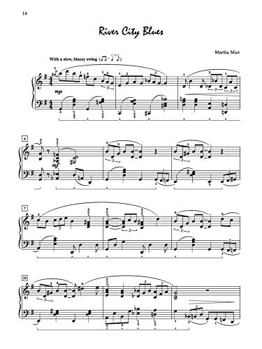 Jazz, Rags & Blues, Bk 5: 8 Original Pieces for the Later Intermediate to Early Advanced Pianist, Book & Online Audio,Used