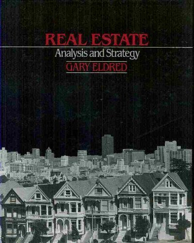 Real Estate: Analysis And Strategy,Used