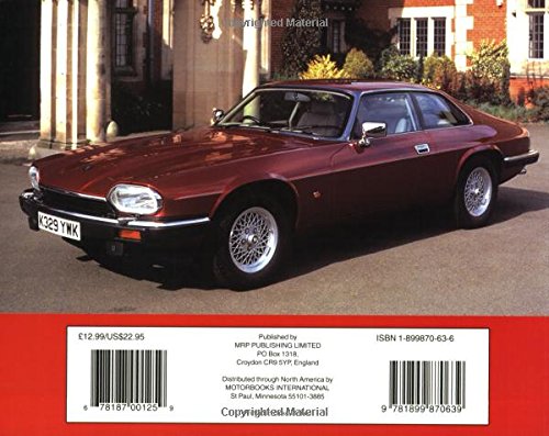 Jaguar XJS: A Collector's Guide,Used