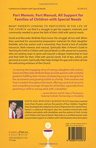 Spiritually Able: A Parents Guide to Teaching the Faith to Children with Special Needs,Used