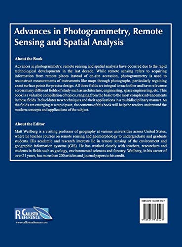 Advances in Photogrammetry, Remote Sensing and Spatial Analysis,Used