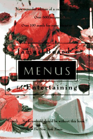 James Beard's Menus for Entertaining: Second Edition,Used