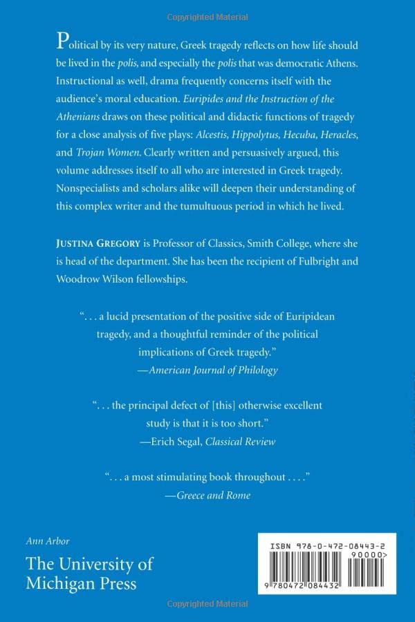 Euripides and the Instruction of the Athenians,Used