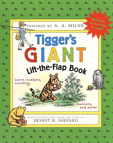 Tigger's Giant Lifttheflap Book (WinniethePooh),Used
