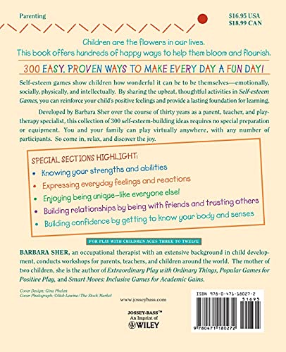 SelfEsteem Games: 300 Fun Activities That Make Children Feel Good about Themselves,Used