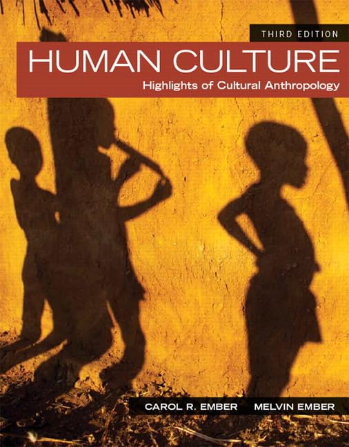 Human Culture: Highlights of Cultural Anthropology (3rd Edition),Used