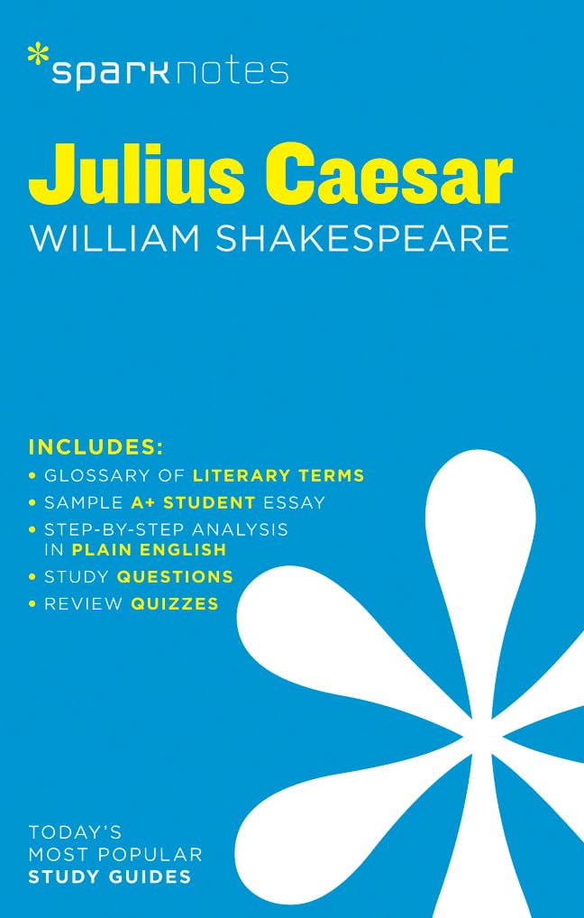 Julius Caesar SparkNotes Literature Guide (Volume 38) (SparkNotes Literature Guide Series),Used