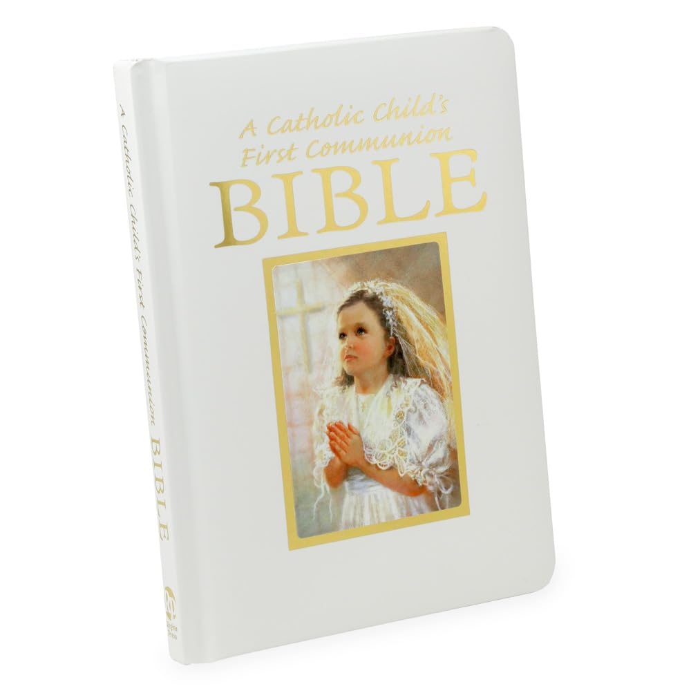 Catholic Child's First Communion Gift Bible,Used