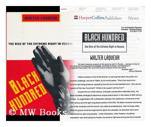Black Hundred: The Rise of the Extreme Right in Russia,Used