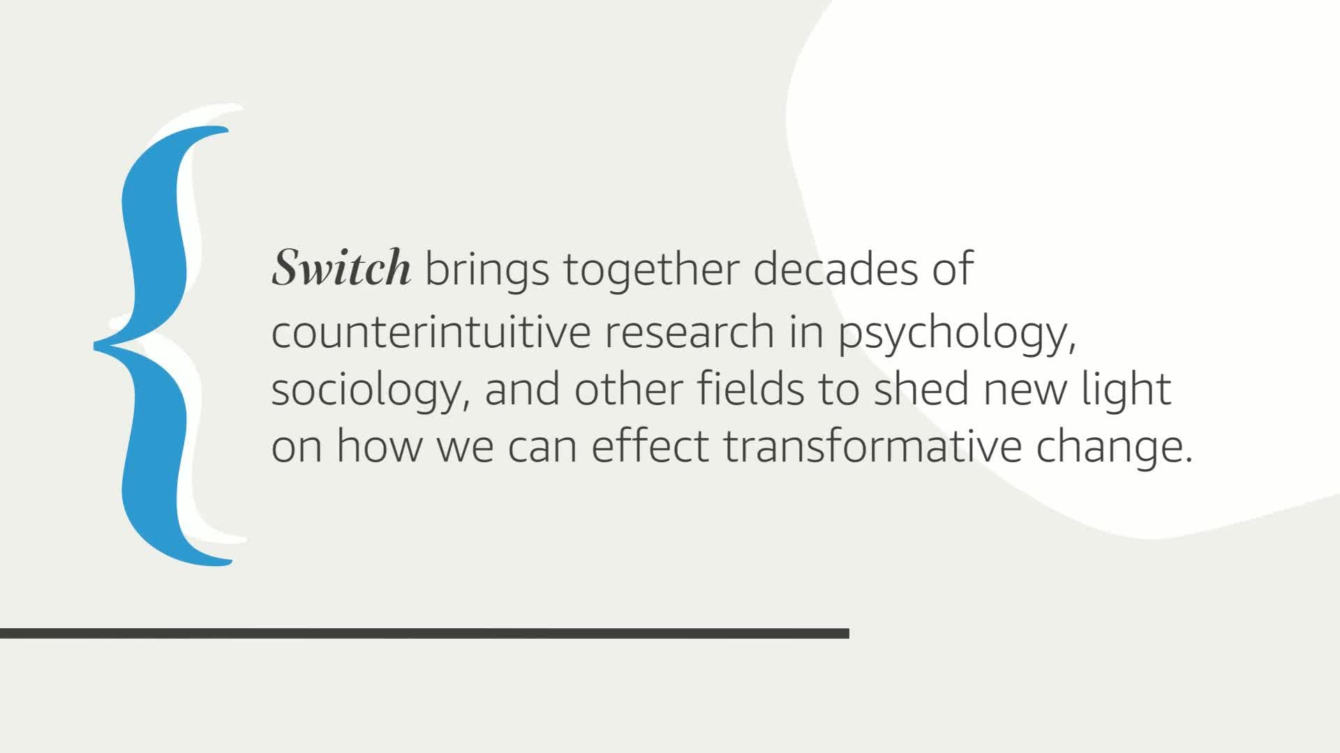 Switch: How to Change Things When Change Is Hard,New