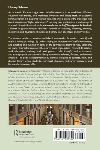 An Introduction To Staff Development In Academic Libraries,Used
