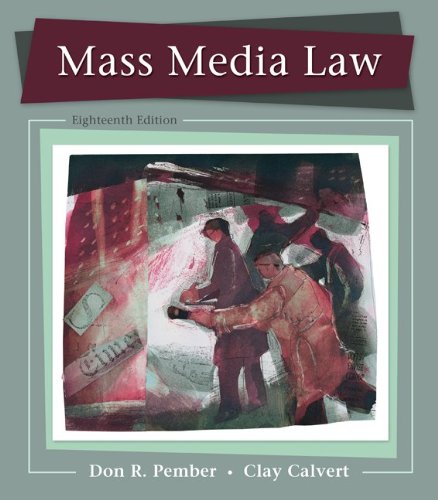 Mass Media Law,New