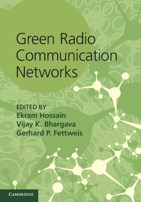 Green Radio Communication Networks,Used