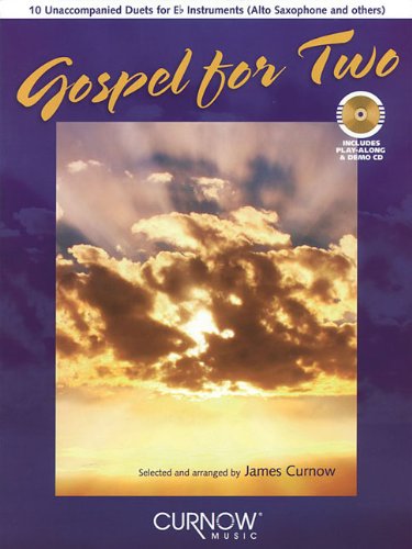 Gospel For Two: 10 Unaccompanied Duets For Eflat Instruments (Alto Sax And Others) Book/Cd Pack,Used