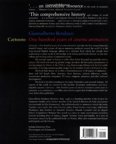 Cartoons: One Hundred Years of Cinema Animation,Used