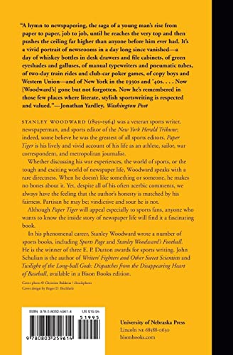 Paper Tiger: An Old Sportswriter'S Reminiscences Of People, Newspapers, War, And Work,New