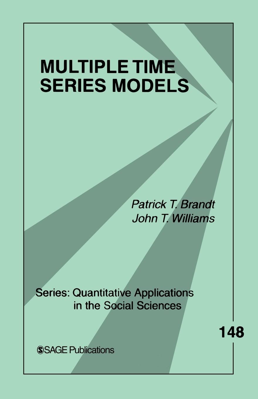 Multiple Time Series Models (Quantitative Applications in the Social Sciences),Used